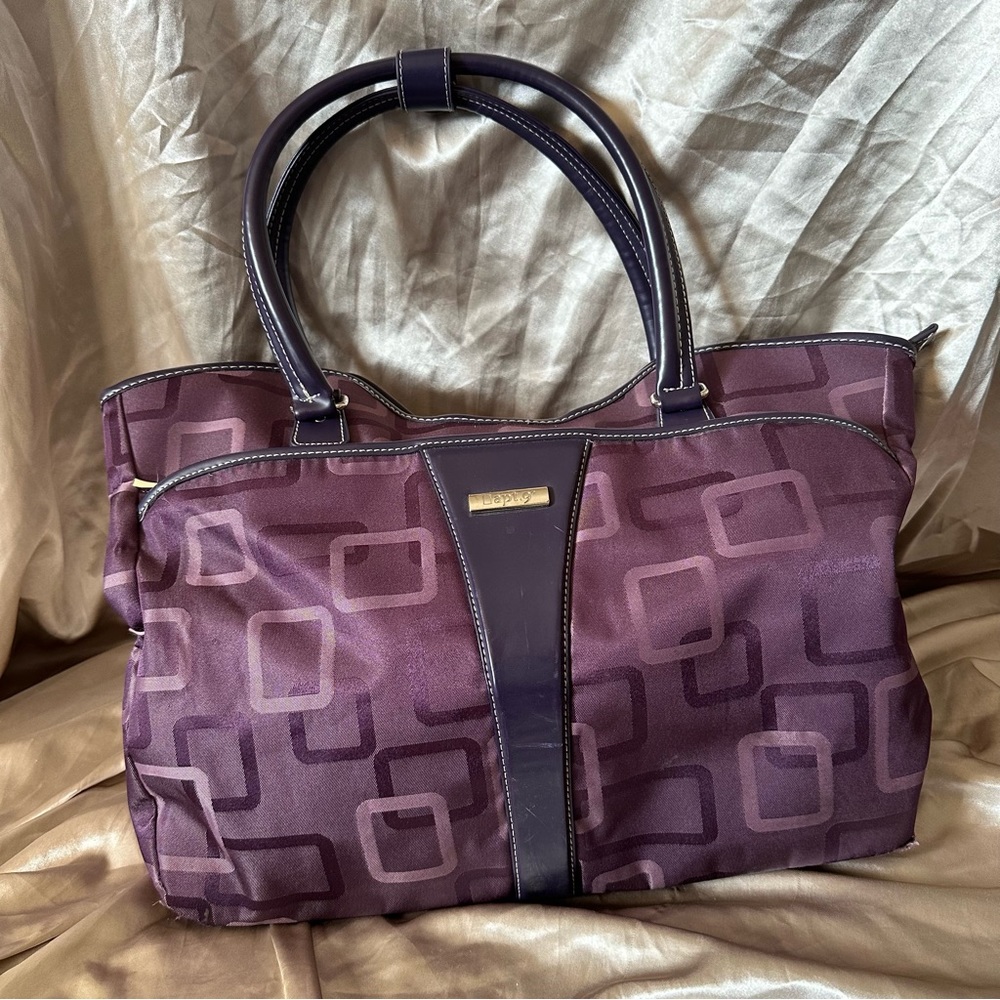 Apt. 9 Canvas Monogram Shoulder Bag - image 1